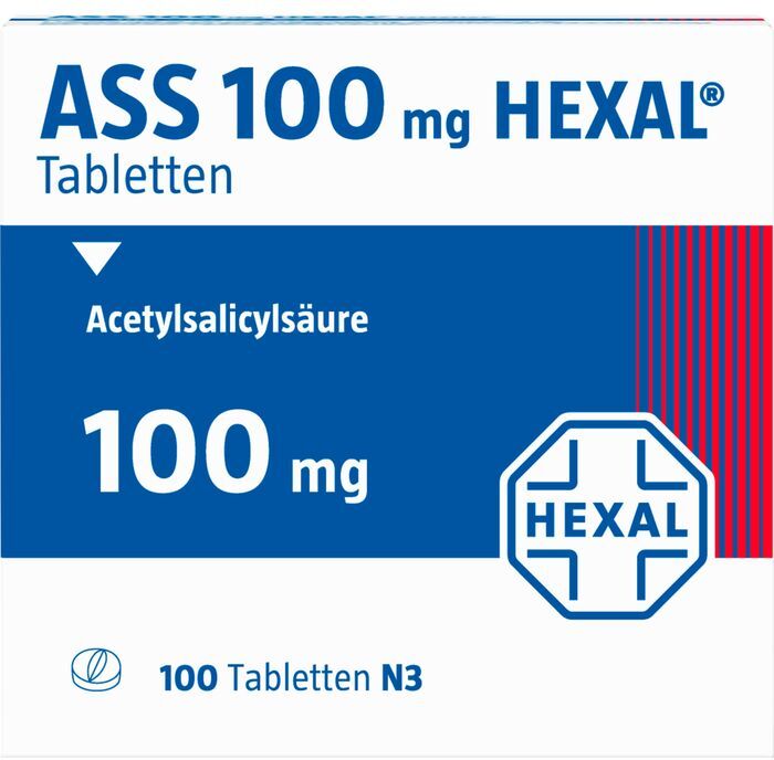 Hexal AG ASS 100 mg HEXAL Tabletten 100 St.