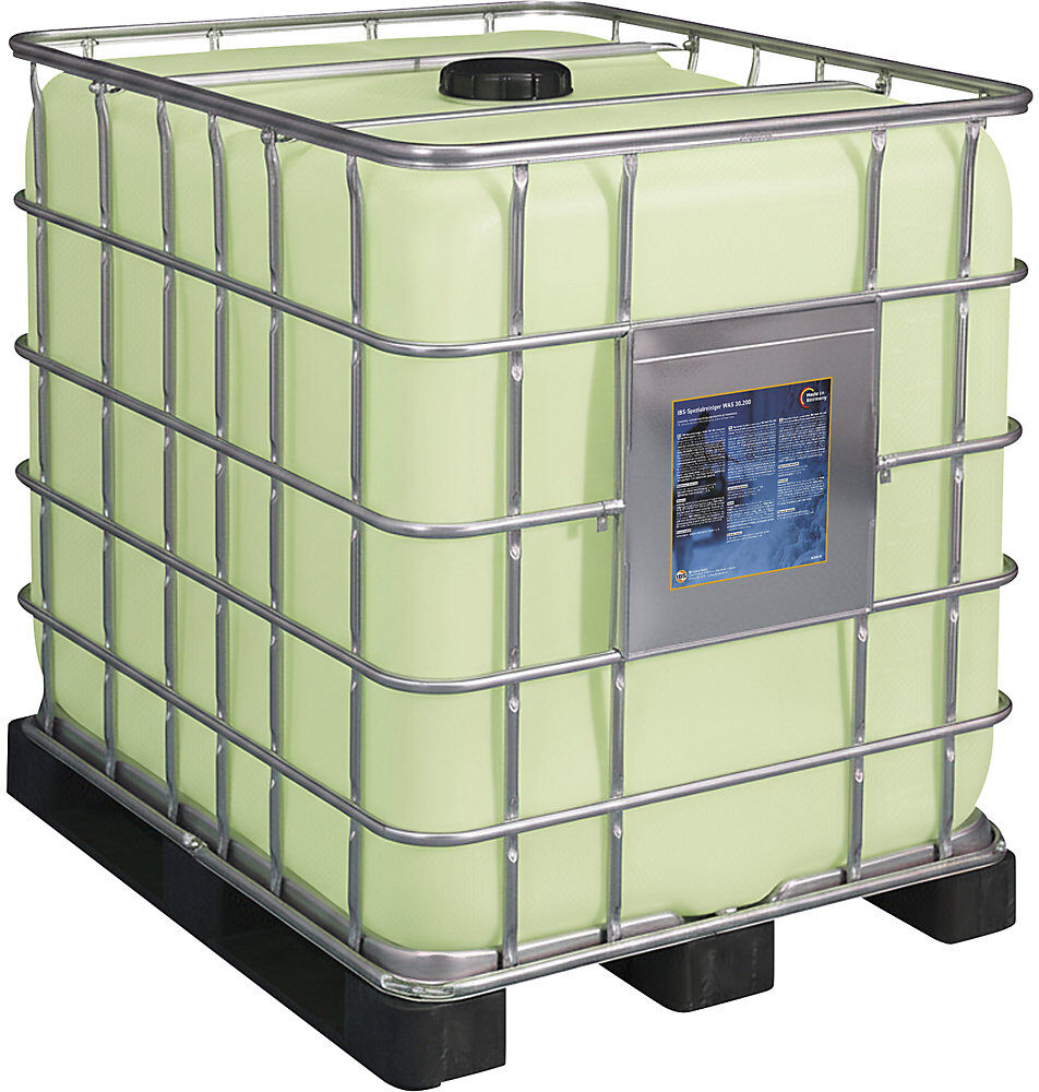 Fahrzeugreiniger WAS 30.200, pH-Wert < 9,5, 1000-l-IBC IBS Scherer