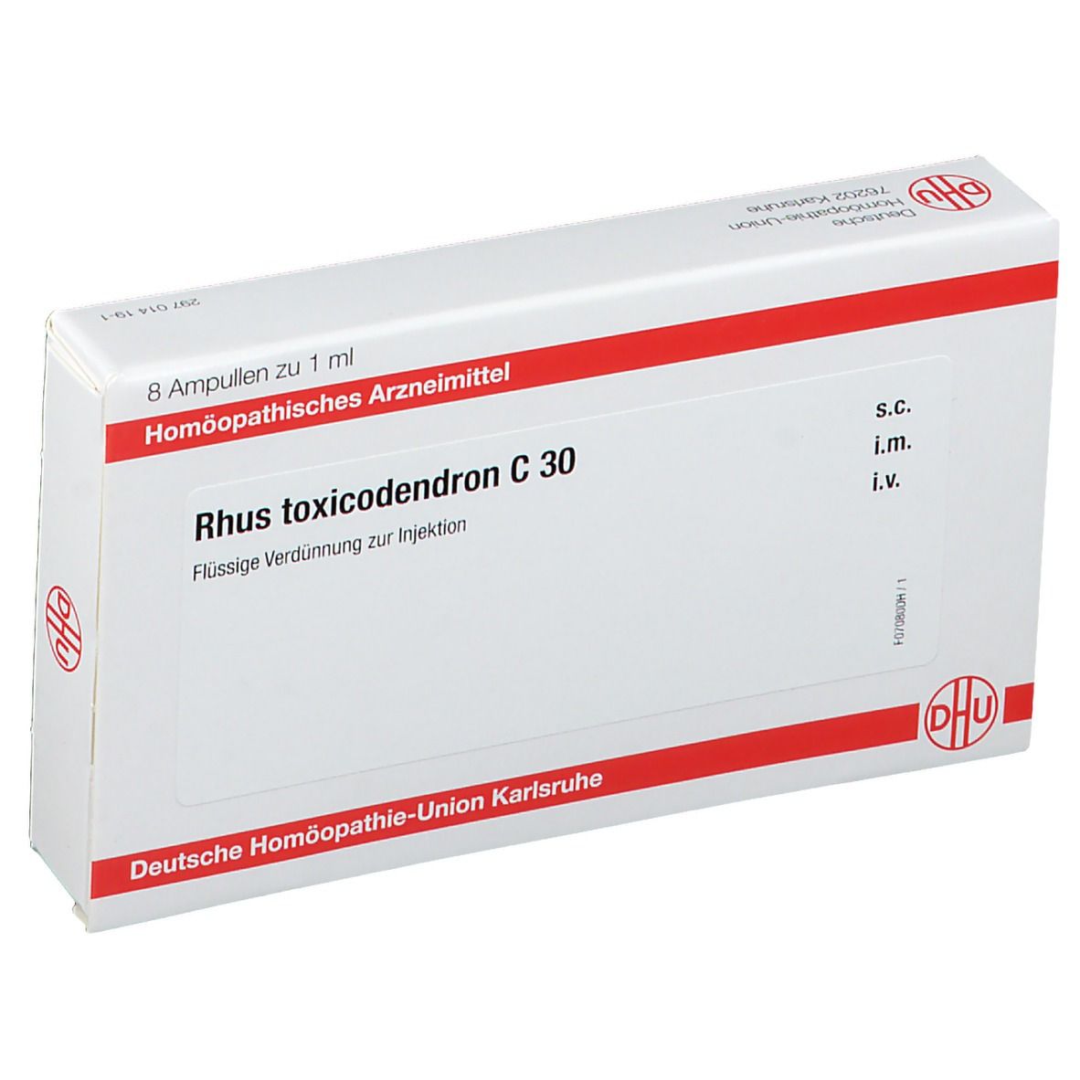 Rhus Toxicodendron C 30 Ampullen 8x1 ml