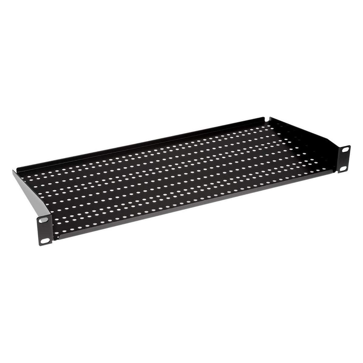 Atte ADD-RACK1PU1 Einbauelement für 19-Zoll-Rack 1 HE, 200 mm, mit Lochmuster (ADD-RACK1PU1)