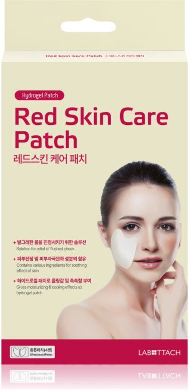 Wooshin Labottach Red Skin Care Patch hydrogel patches for reddened skin with soothing effect 2 pair