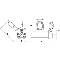 Magni, Hebehilfe, Lasthebemagnet FX-300 FLAIG
