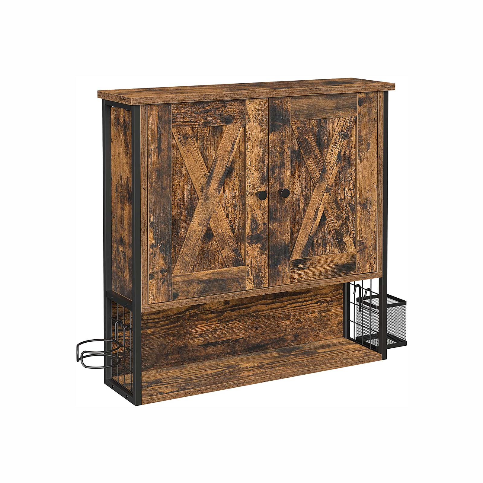 VASAGLE Wandschrank im Badezimmer B34BBK123B01