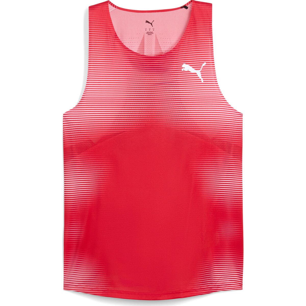 Puma M Cross The Line Ultraspun Singlet for all time red (05) M 527561-05-M