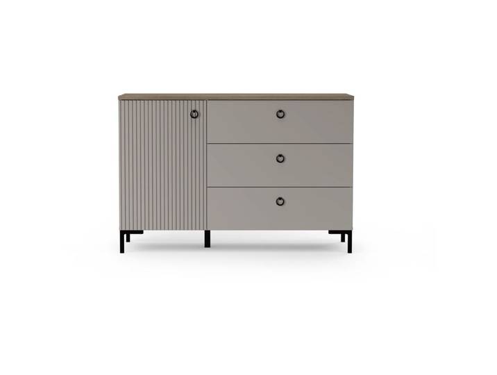 Sideboard Flicker taupe Holzwerkstoff B 120 H 81 cm