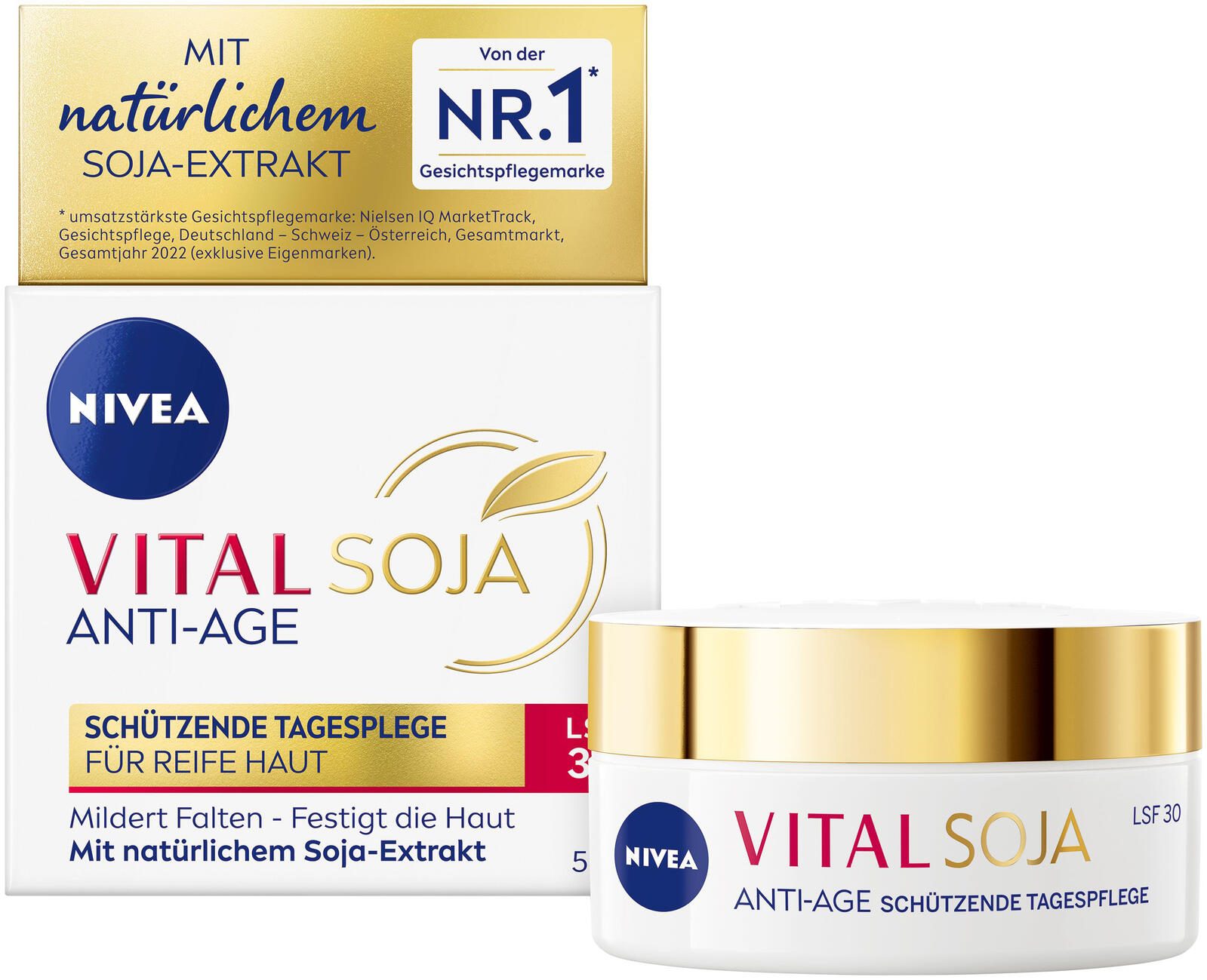 NIVEA VITAL SOJA ANTI-AGE LSF 30 Gesichtscreme 50,0 ml 89245