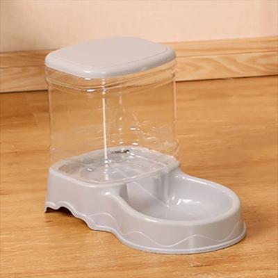 Uplift Essentials 3.8L High Capacity Automatic Pet Feeder & Gravity Water Dispenser Set gray Feeding
