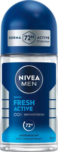 NIVEA MEN FRESH ACTIVE Deo-Roller 50,0 ml 6536636005