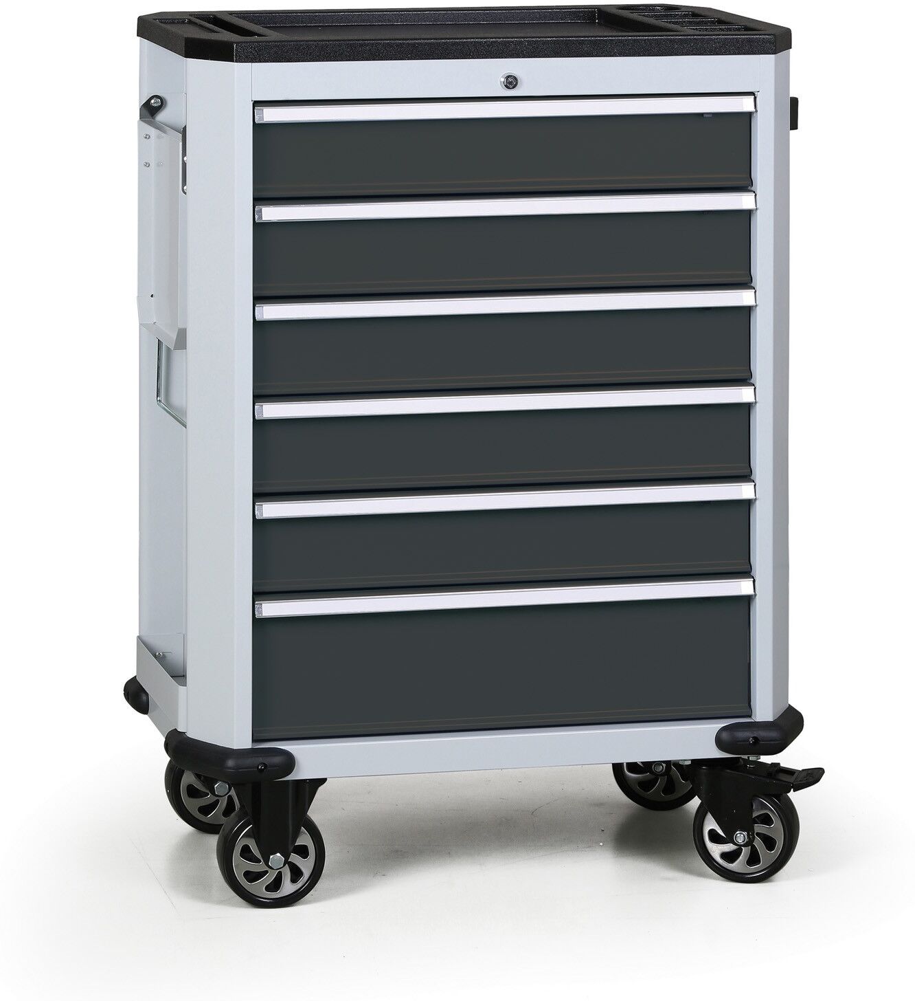 B2B Partner Werkzeugwagen G2, 6 Schubladen, Graphit