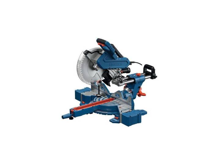 Kapp- und Gehrungssäge BOSCH PROFESSIONAL GCM 340-305 D , blau, Sägemaschinen, Kapp- und Gehrungssäge