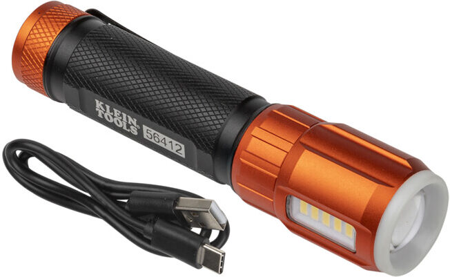 Klein Tools Lampe LED rechargeable avec lumière de travail (56412)