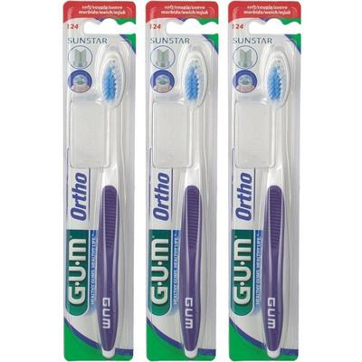 GUM KFO Zahnbuerste x3 3x1 St Zahnbürste