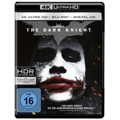 The Dark Knight (4K Ultra HD) (+ 2 Blu-rays), Blu-ray 4K