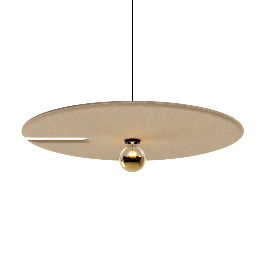 Wever & Ducré Pendelleuchte MIRRO SOFT CEILING SUSP 3.0 E27 LF 2.5mKalkstein 6343E0LF0 5404037357284