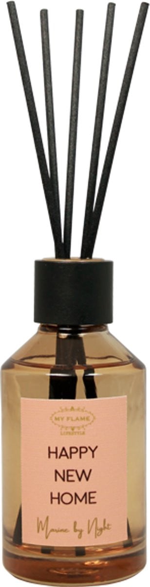 MY FLAME Geurstokjes Happy New Home Marine by Night 100 ml
