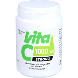 Vita C Strong 1000mg Laktosefrei Glutenfrei Vegan 100 ST