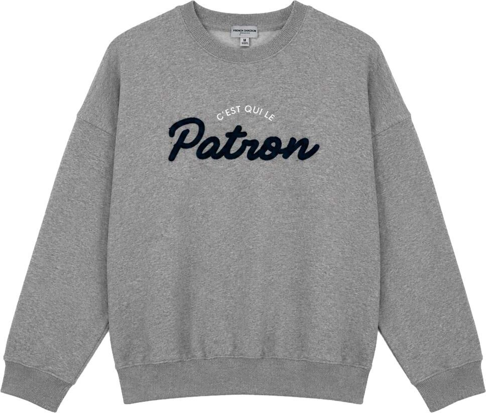 French Disorder  - Clyde Patron Tricotin Heather Grey - XL - Sweat