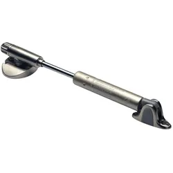 Italiana Ferramenta, Möbelausstattung, Hochstellstütze Kraby, L 355, Reibung, 60 N, Metallguss champ./FE vernickelt (1 Stk.)