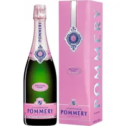 Champagner Pommery -  Brut rosé - im Etui