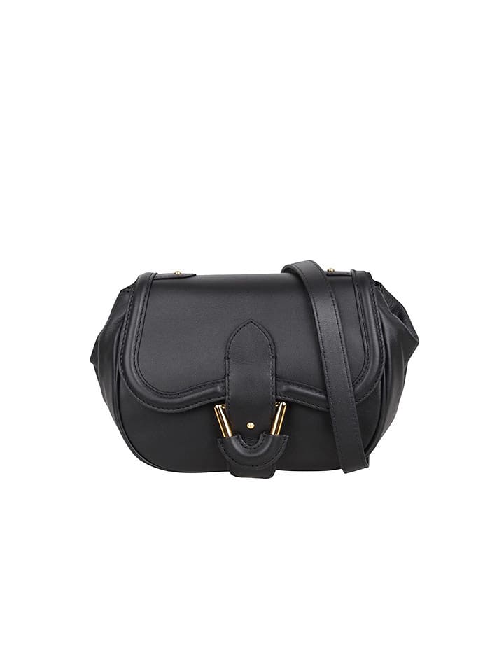 COCCINELLE Leder-Umhängetasche in Schwarz - (B)21 x (H)18 x (T)9 cm - onesize