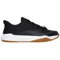 Skechers, Herren, Hallenschuhe, Viper Court Rally (44), Weiss, Schwarz
