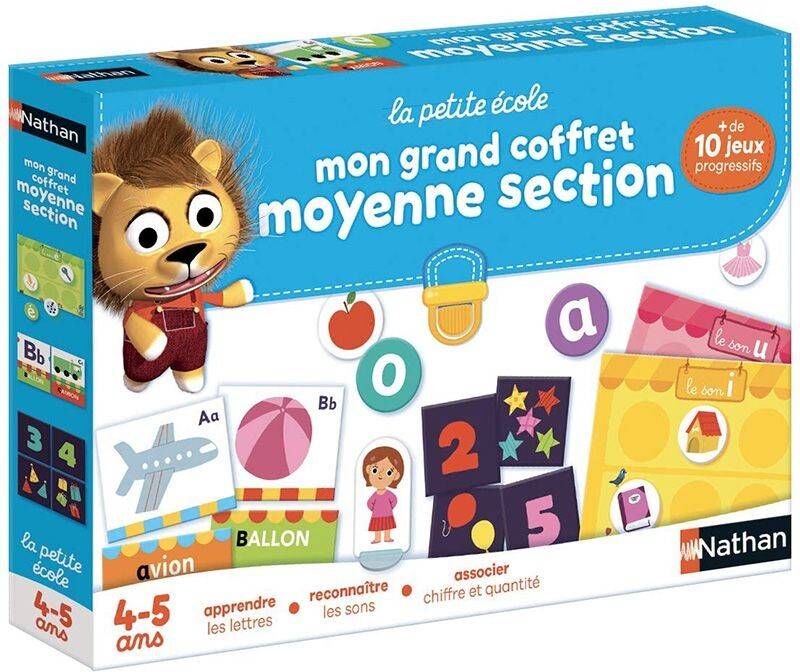La petite école Mon grand coffret Moyenne section - Nathan