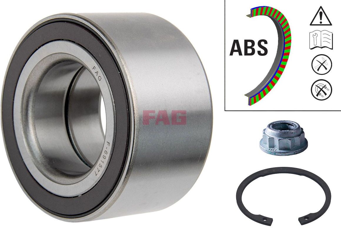 Schaeffler Fag Radlagersatz FAG 713 6111 90