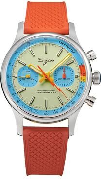 Uplifted Goods Mechanical Pilot Chronograph Watch j swan Neck Movement