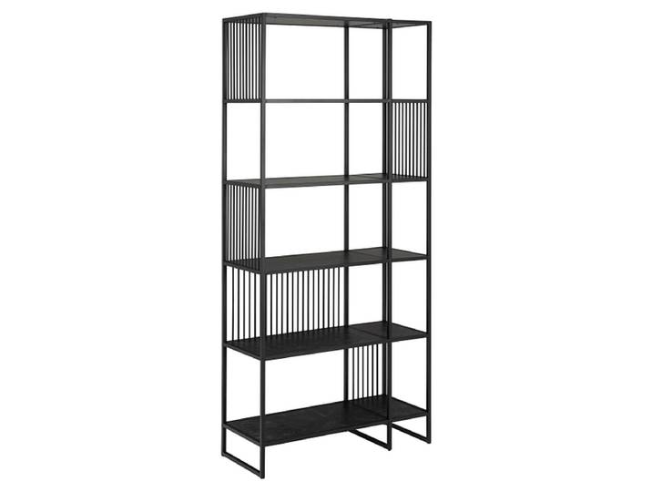 Regal RAY 35x85x185cm metall schwarz