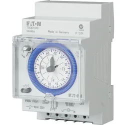 Eaton 167390 Analoge Zeitschaltuhr, Quarz, Tag, 1 Kanal TSQD1CO