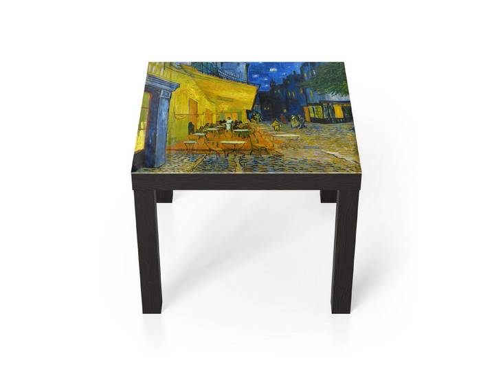 DEQORI Couchtisch 'Nächtliche Gelassenheit', Glas Beistelltisch Glastisch modern
