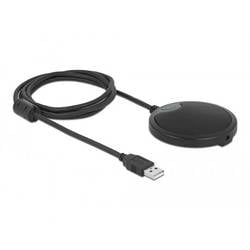 Hand USB-Mikrofon Delock 20672 Übertragungsart (Details):USB, Kabelgebunden