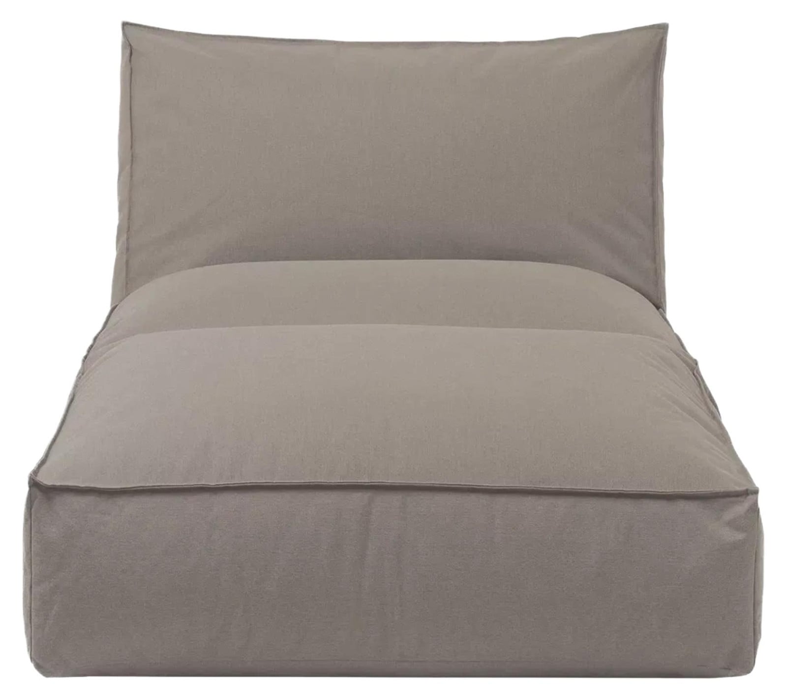 Blomus Bett Stay S loungestoel in aardetinten, 80 x 190 cm