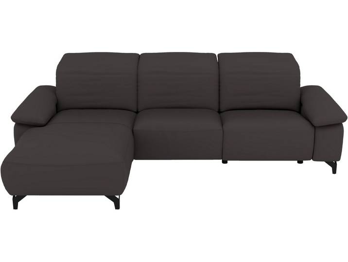 Musterring Ecksofa MR370 mit/ohne Relaxfunktion, verschiedene Unterfederungen zur Auswahl, Farbe, Material, Sitzkomfort und Funktion wählbar, Maße 280 x 180 cm