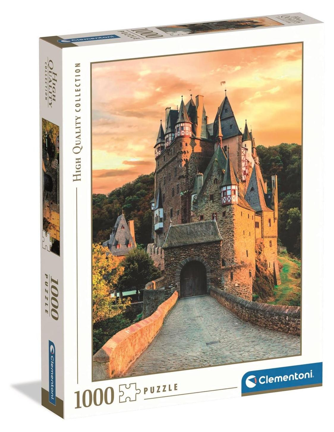 Clementoni Puzzel 1000 stukjes Golden Hour Kasteel