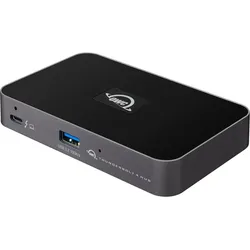 OWC Thunderbolt 4 Hub (Thunderbolt, 1 Port), Dockingstation + USB Hub, Grau