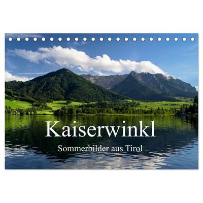 Kaiserwinkl - Sommerbilder aus Tirol (Tischkalender 2026 DIN A5 quer), CALVENDO Monatskalender
