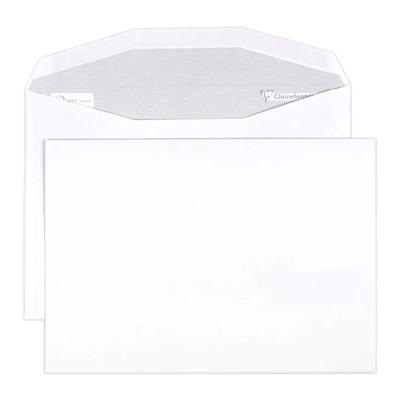 Clairefontaine 500x Box 500 Umschl 162X229 80G Lose- Weiß 6982C