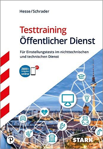 Jürgen Hesse - STARK Testtraining Öffentlicher Dienst - Preis vom 12.10.2026 11:37:12 h