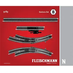 FLEISCHMANN 9189 N Stations-Set