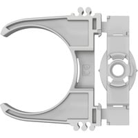 PRO EPC-40 Rohrclip, 50 Stück, Schelle hellgrau, für Rohre Ø 40mm