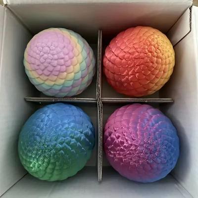 Inspired Finds 4 Piece 3D Printed Snake Surprise Egg Decorations With Flexible Joints 4 Piece 3D Printed Snake Surprise Egg Decorations With Flexible Joints