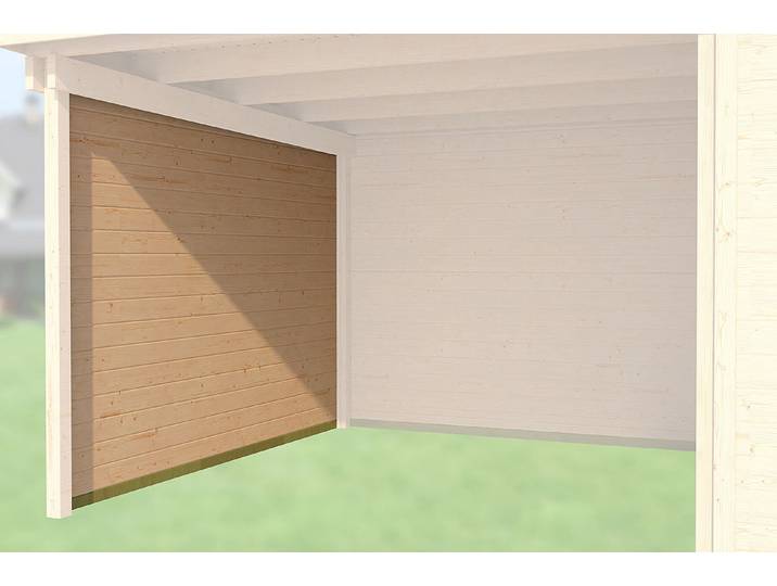 Weka Seitenwand Holz Natur 235 × 28 cm
