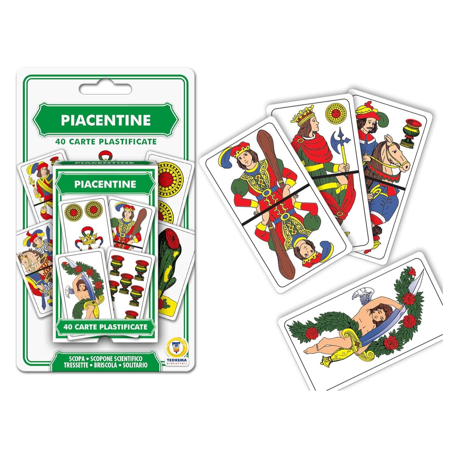 Teorema Merchandising - Carte Da Gioco Italiane Mazzo Da 40 Pz (1 Accessorie) (Italienisch) (42784393)