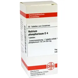 Natrium Phosphoricum D 4 Tabletten 80 St