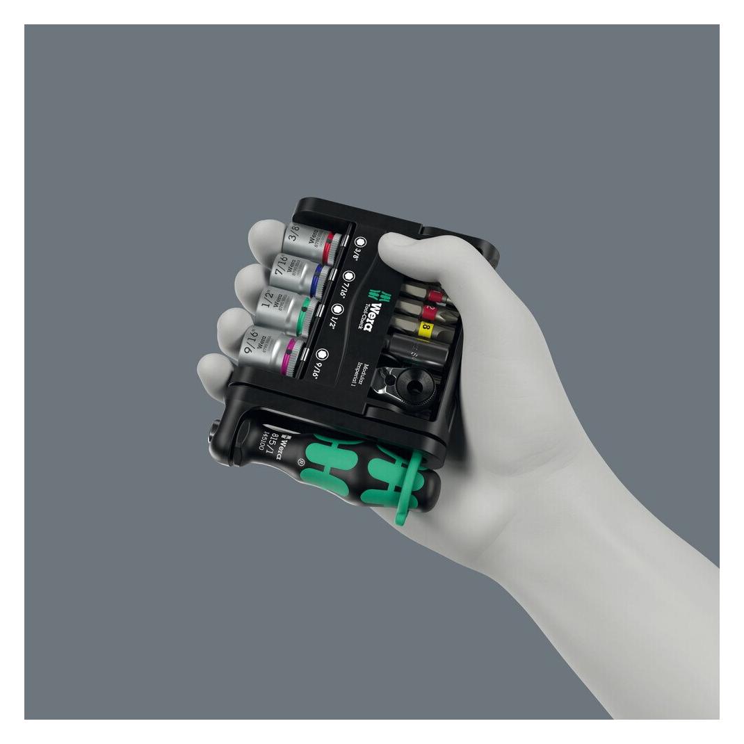 Wera Tool-Check Modular Imperial 1 (Innensechskant, Innenvierkant, Schraubschlitz) (05049001001)