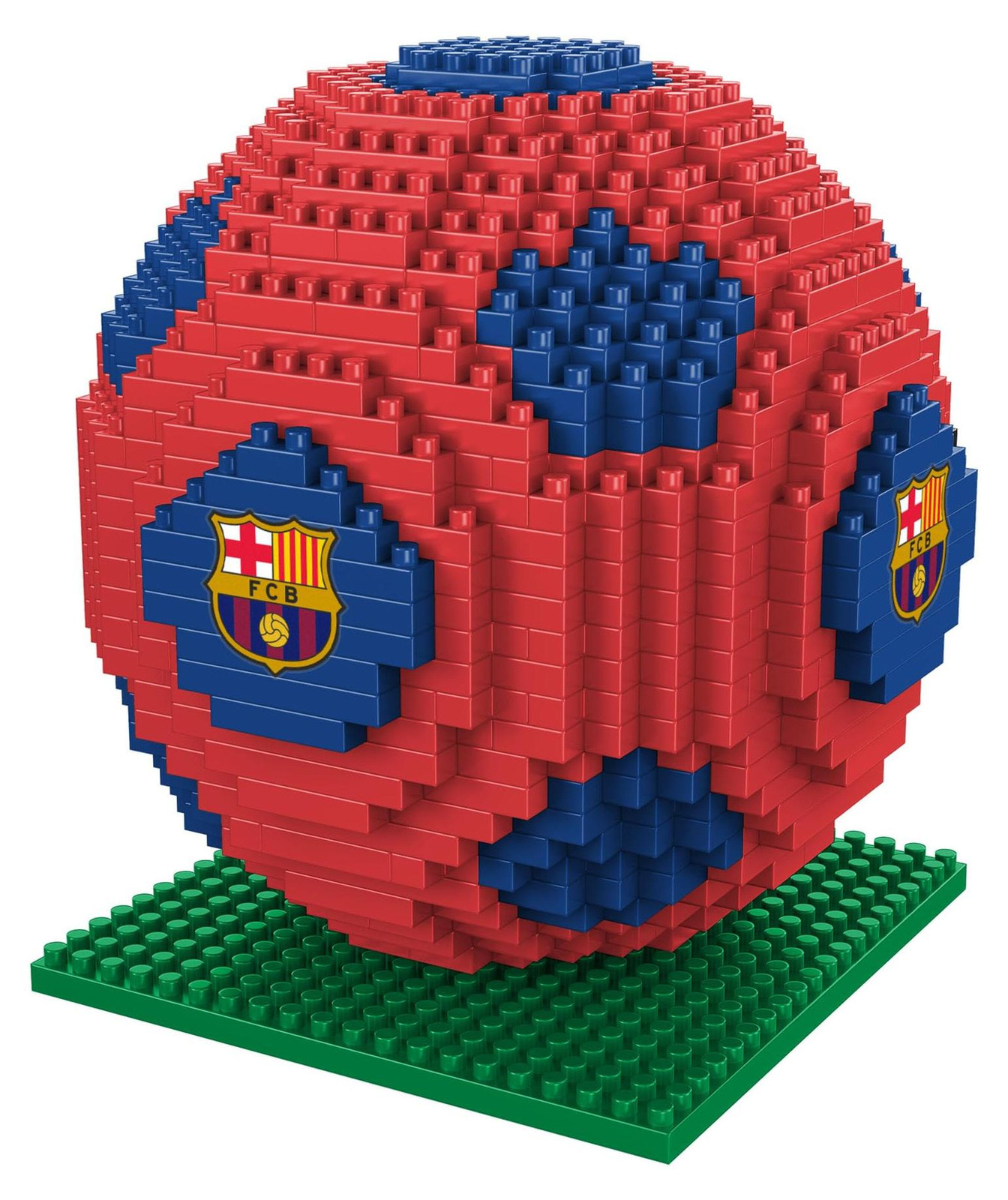 Foco FC Barcelona 3D-voetbal bouwset met BRXLZ-stenen
