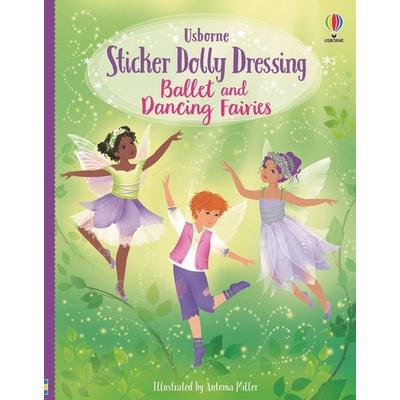 Sticker Dolly Dressing Ballet and Dancing Fairies, von Fiona Watt, Usborne, 978-1-80531-593-3