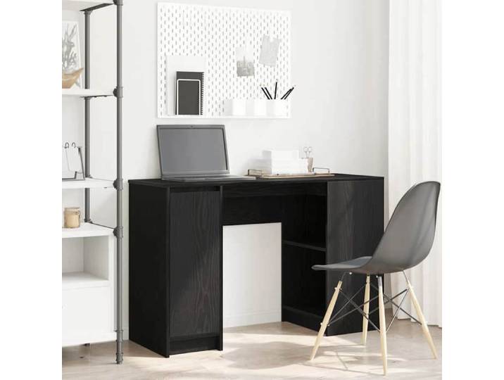 Promo Meuble d ordinateur informatique Bureau - JMS - chêne noir 120x42x76cm bois d'ingénierie MIAOSN2025 3493