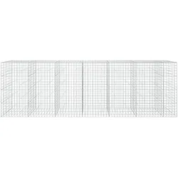 vidaXL, Steinkorb, Gabion mit 5 mm Draht und 10x10 cm Masche 650x50x200 cm